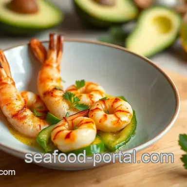 Easy &amp Delicious Pan-Seared Prawn Avocado Delight: A Coastal Favorite