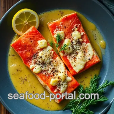 Pan-Seared Ruby Red Trout with Zesty Lemon-Butter Sauce Recipe Card