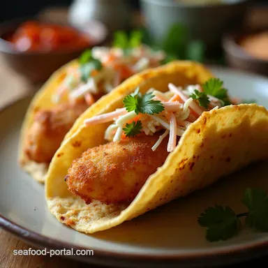 The Best Crispy Fish Tacos with Smoky Chipotle Crema Recipe Card