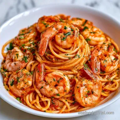 Pasta Pomodoro with Shrimp in 25 Minutes