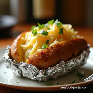 Fluffy Baked Potatoes in Foil The Ultimate Crispy Skin Recipe Recipe Card