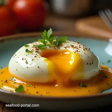 The Flawless Poached Egg Foolproof Runny Yolk Every Time Recipe Card