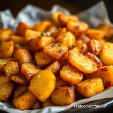 Pub Style Fried Potatoes: Easy Recipe for Crispy Goodness! Recipe Card