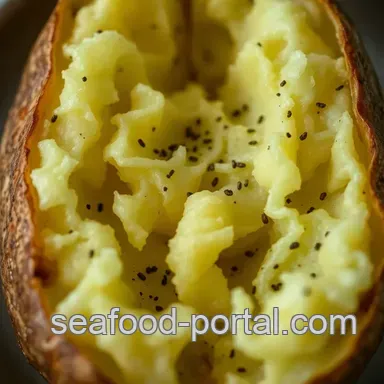 Fluffy Inside! How to Make a Baked Potato PERFECTLY Recipe Card