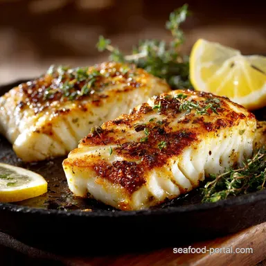 Grilled Cod: Easy Recipe for Flaky Lemon-Thyme Fillets