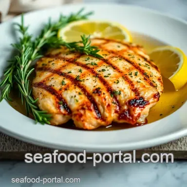 Juicy Grilled Chicken Breast Recipes: My Lemon Herb Secret! Recipe Card