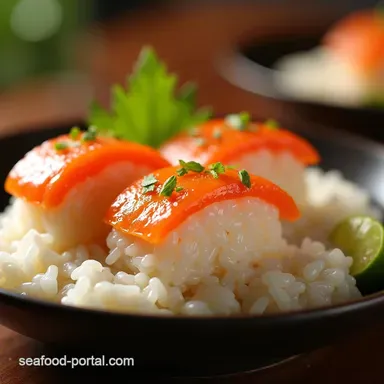 Perfect Sushi Rice Instant Pot or Stovetop NoFail Recipe Recipe Card