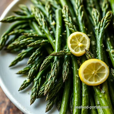 Easy Steamed Asparagus with Lemon Butter - Ready in Minutes! Recipe Card