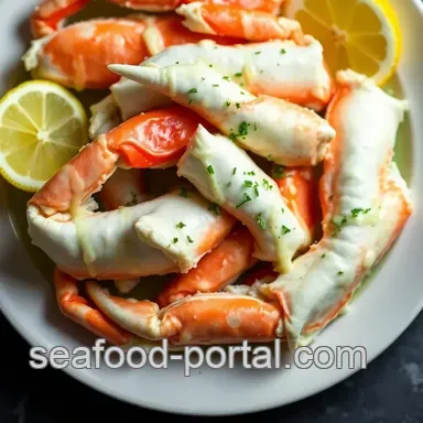 Easy Steamed Crab Legs with Garlic Butter Bliss Recipe Card