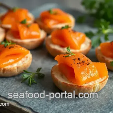 Elegant & Easy Piping Hot Smoked Salmon Canapés: Perfect for Any Gathering