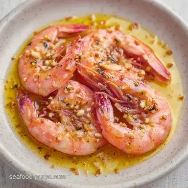 Poached Olive Oil Shrimp in 15 Minutes