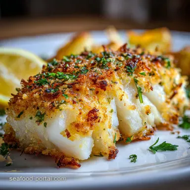 Potato Crusted Cod Recipe: Ultra Crispy & Easy Recipe Card