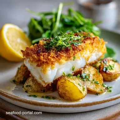 Potato Crusted Cod Recipe: Ultra Crispy & Easy