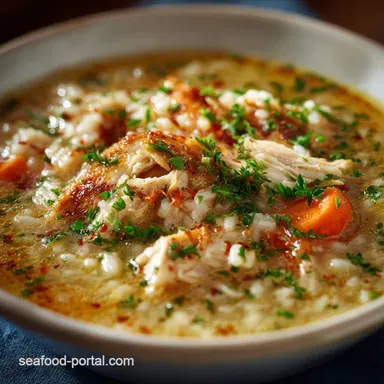 Chicken and Rice Soup: The Ultimate Homemade, Comforting Classic Recipe Card