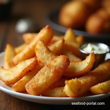 Proper PubStyle Fish Chips Crispy Batter Every Time Recipe Card