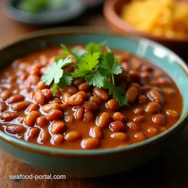 Authentic Refried Beans Homemade My Secret to Creamy Goodness Recipe Card