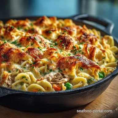 Proper Classic Tuna Noodle Casserole Recipe Made From Scratch Recipe Card