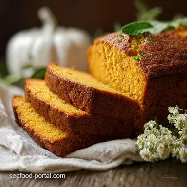 Pumpkin Ricotta Bread: Velvety Crumb, Crisp Top Recipe Card