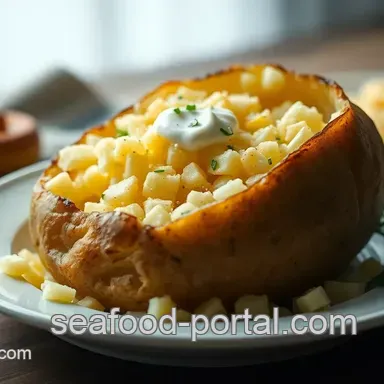 Quick and Easy Microwave Baked Potato Delight: A Tasty Comfort!