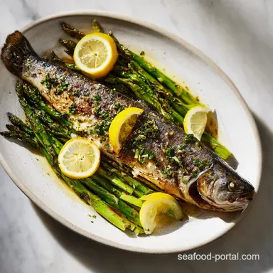 How To Cook Trout: Quick Baked Trout Recipe Recipe Card