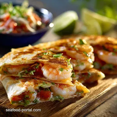 Shrimp Quesadillas Recipe Zesty Quick Weeknight Comfort Recipe Card