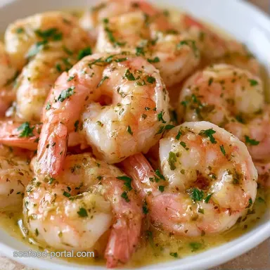 Quick Cold Shrimp Salad for 6 Servings Recipe Card