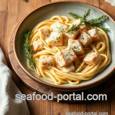 How to Make Quick Creamy Salmon Pasta | 20-Minute Gourmet Delight Recipe Card