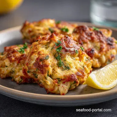 Imitation Crab Cakes: Quick, Crispy Air Fryer Baked Recipe