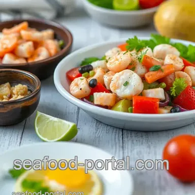 The Ultimate Quick Seafood Salad with Fresh Ingredients: 15-Minute Delight! Recipe Card