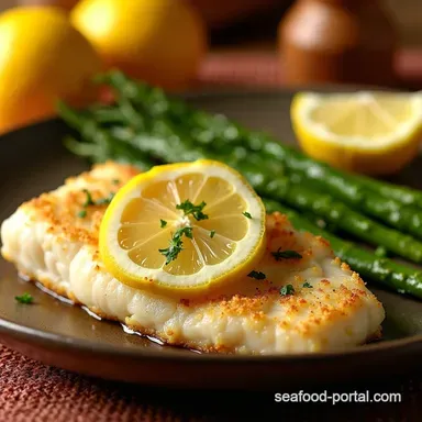 Zesty Lemon Butter Fish Fillet My Quick Flaky Recipe Recipe Card