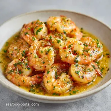 Quick Garlic Shrimp in 15 Minutes Recipe Card