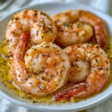 Quick Garlic Shrimp Salad in 15 Minutes Recipe Card