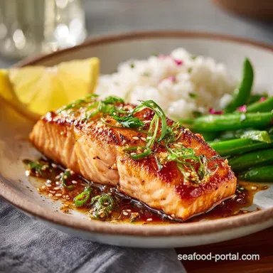 Pan-Seared Salmon Recipe in 15 Minutes Recipe Card