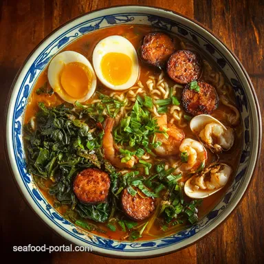 Quick Homemade Ramen with Spicy Sausage 35Minute Umami Broth