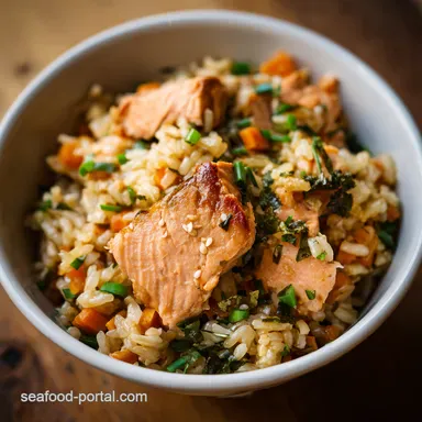 Quick Salmon Rice Bowl Ready in 30 My Weeknight Winner Recipe Card