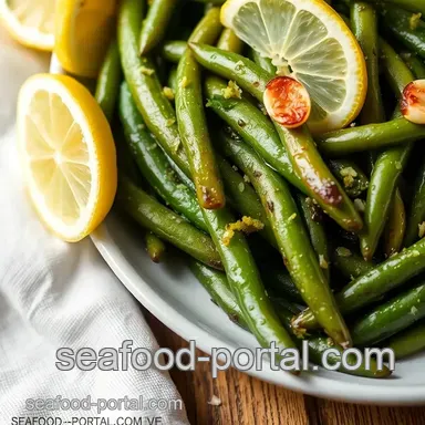 Quick Sautéed Sea Beans with Zesty Lemon Recipe Card