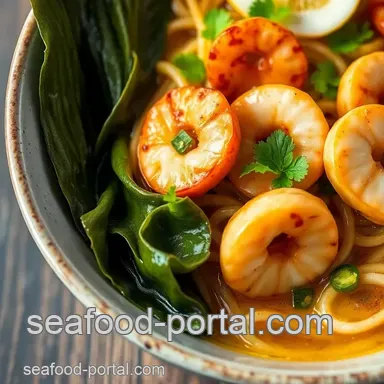 Quick Seafood Ramen with a Flavorful Twist Recipe Card