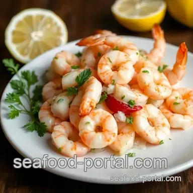Deliciously Easy Quick Shrimp Salad with Lemon Garlic Flavor Recipe Recipe Card