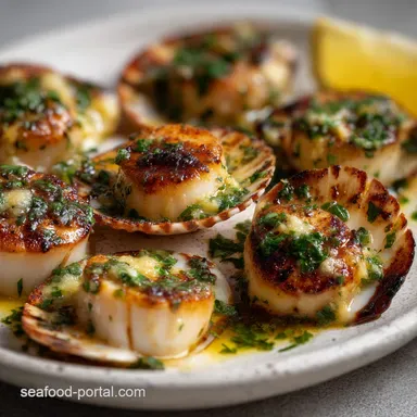 Smoked Scallops: Restaurant-Quality Seafood in a Pellet Grill Recipe Card