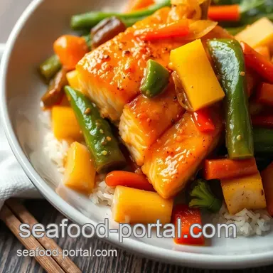 Easy Stir-Fry Salmon with Colorful Veggies: A Delicious 25-Minute Dinner! Recipe Card