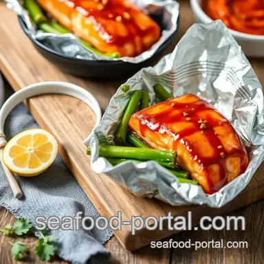 How to Grill Teriyaki Salmon Foil Packets Fast: A Delicious Delight! Recipe Card