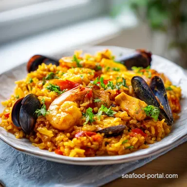 Recipe to Make Paella for 6 Servings