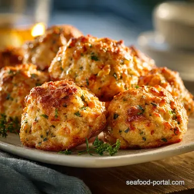 Simple Red Lobster Biscuit Sausage Balls: Easy Moist Breakfast Bites Recipe Card