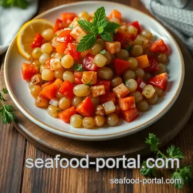 My Grandmother's Refreshing Sea Grapes Recipe: An Ultimate Salad! Recipe Card