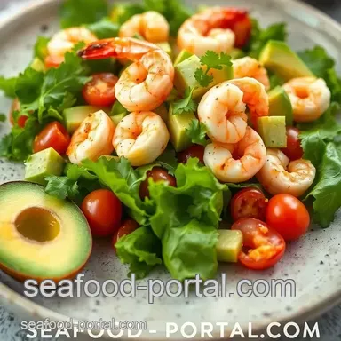 How to Make a Zesty Quick Shrimp Avocado Salad in 15 Minutes Recipe Card