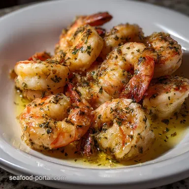 Roasted Shrimp with Herbs: 20-Minute Lemon Garlic Flavor Recipe Card