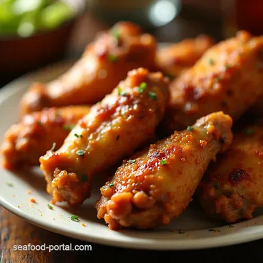 Extra Crispy Baked Chicken Wings Run Lift Eat Repeats Secret Recipe Card