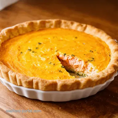 Salmon Cheddar Quiche Whole Wheat My Familys Crust Secret Recipe Card