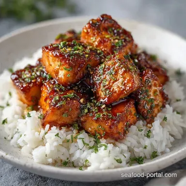 Salmon over Rice in 20 Minutes