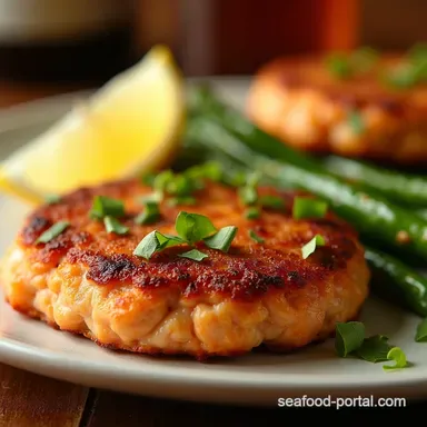 Salmon Patties Simple Irresistible Easy My Mums Secret Recipe Card